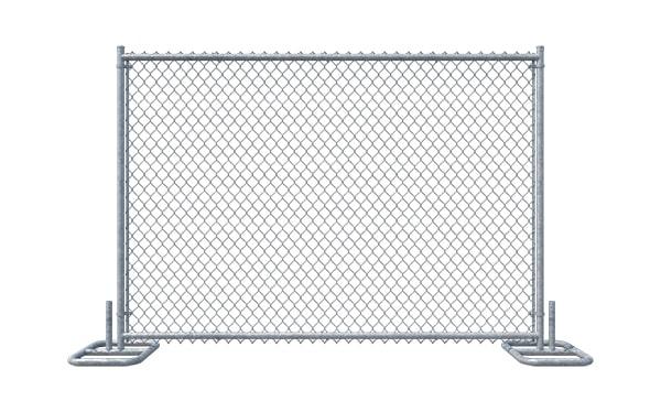 there is no minimum number of temporary panel fencing you have to rent